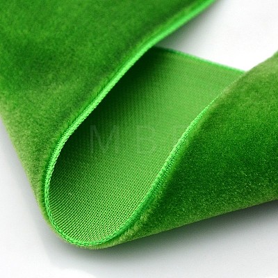 Polyester Velvet Ribbon for Gift Packing and Festival Decoration SRIB-M001-19mm-580-1
