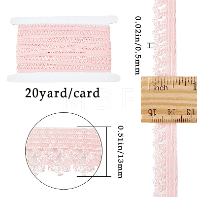 Gorgecraft Polyester Elastic Cords with Single Edge Trimming EC-GF0001-38D-1