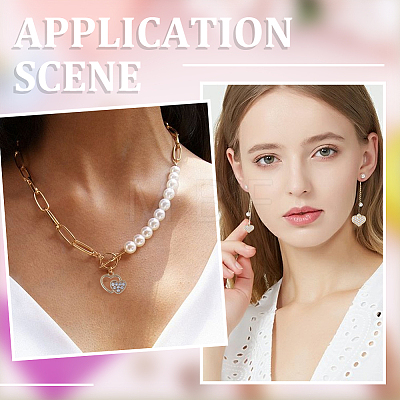40Pcs 10 Style Alloy Crystal Rhinestone Pendants ALRI-SC0001-35G-1