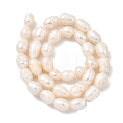 Natural Cultured Freshwater Pearl Beads Strands PEAR-I007-01F-01A-1