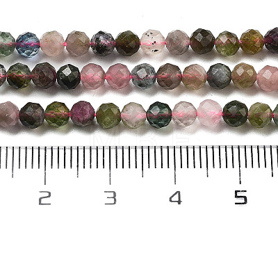 Natural Tourmaline Beads Strands G-K376-A01-01-1