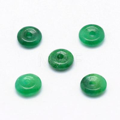 Natural Myanmar Jade/Burmese Jade Charms G-E407-03-1