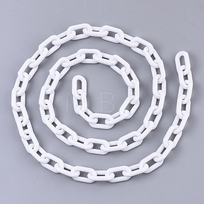 Opaque Acrylic Cable Chains SACR-N010-002L-1
