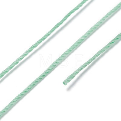 Round Waxed Polyester Thread String YC-D004-02E-025-1