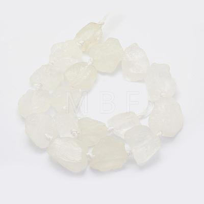 Natural Quartz Crystal Beads Strands G-G697-E01-1