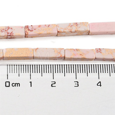 Synthetic Imperial Jasper Dyed Beads Strands G-D077-C01-05-1