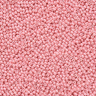 11/0 Grade A Baking Paint Glass Seed Beads X-SEED-N001-A-1046-1