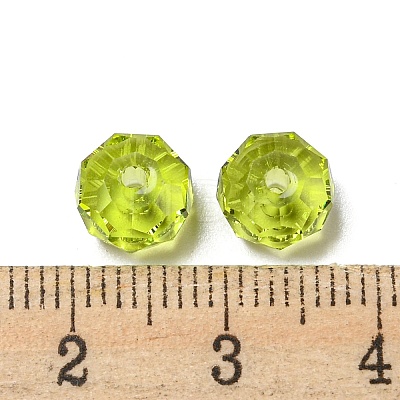 Transparent K9 Glass Beads GLAA-E048-02-25-1