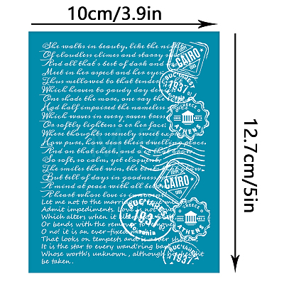 Silk Screen Printing Stencil DIY-WH0341-133-1