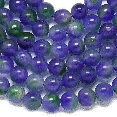 Natural Malaysia Jade Beads Strands G-B165-C02-10mm-1