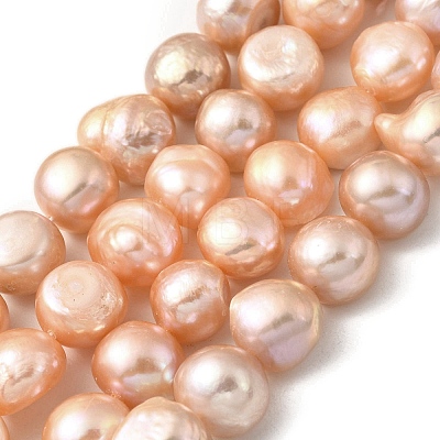 Natural Cultured Freshwater Pearl Beads Strands PEAR-A006-13E-X-1