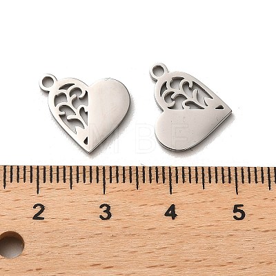 316 Surgical Stainless Steel Pendants STAS-H190-02P-02-1