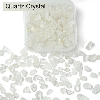 50G Natural Quartz Crystal Chip Beads G-YW0001-78-1