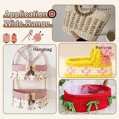   DIY Knitting Crochet Wooden Bag Bottom Shaper DIY-PH0010-24-1