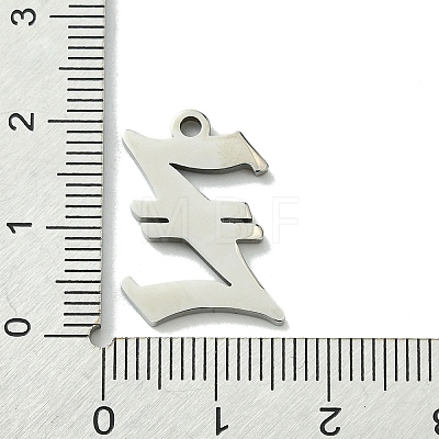 Non-Tarnish 201 Stainless Steel Pendants STAS-B055-01P-Z-1