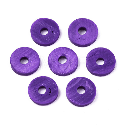Handmade Polymer Clay Beads CLAY-Q251-4.0mm-98-1