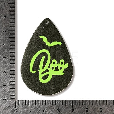 Halloween Imitation Leather Pendants FIND-K017-04D-07-1