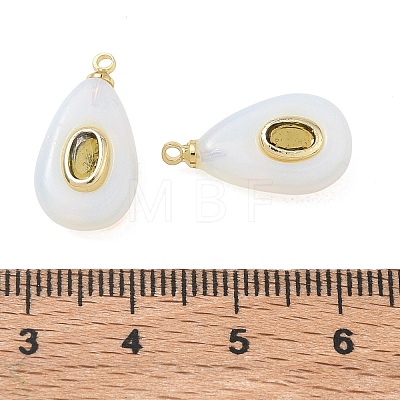 Natural & Synthetic Mixed Gemstone Pendants KK-D289-28G-1