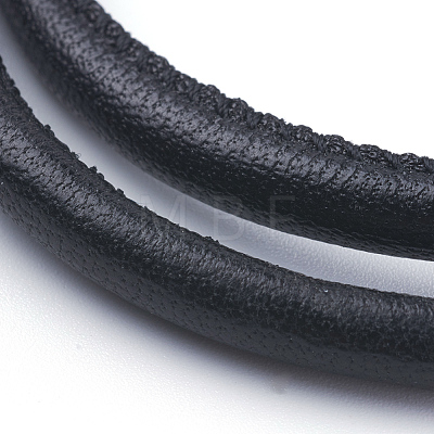 Two Loops Leather Cord Wrap Bracelets BJEW-F291-21P-1