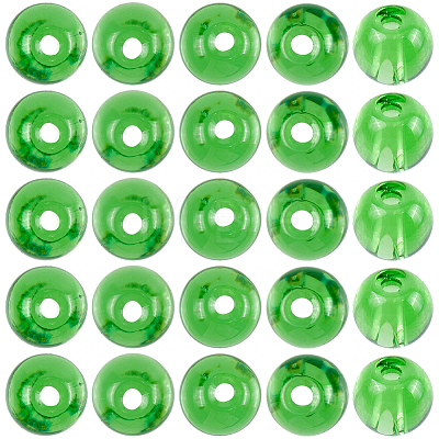250Pcs Glass Round Beads GLAA-SP0001-49C-1