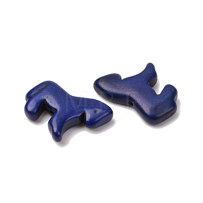 Synthetic Turquoise Dyed Horse Beads G-B015-09-1