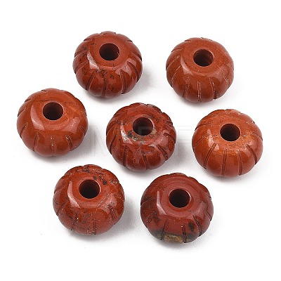 Natural Red Jasper Carved Beads GG-CBA02C4-07E-1