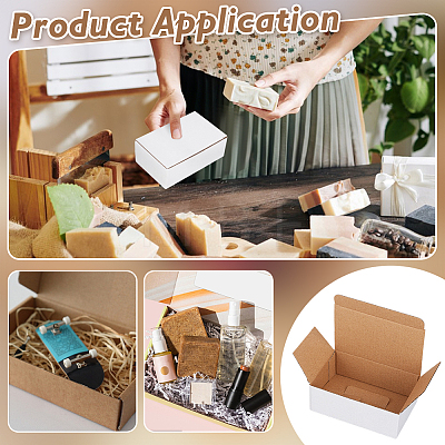 30Pcs Corrugated Cardboard Mailer Boxes CON-BC0008-19-1