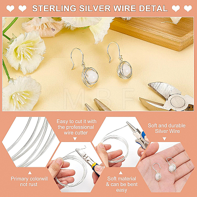 Sterling Silver Wire OCOR-WH0074-08A-S-1