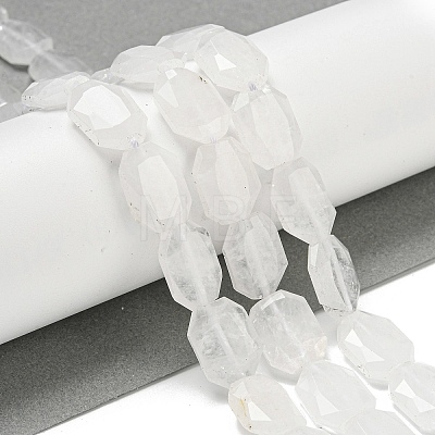 Natural Quartz Crystal Beads Strands G-P544-B11-01-1