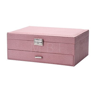 Velvet & Wood Jewelry Boxes VBOX-I001-04E-1