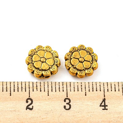 Tibetan Style Alloy Beads PALLOY-F307-06AG-1