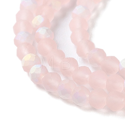 Imitation Jade Glass Beads Strands EGLA-A034-T3mm-MB22-1