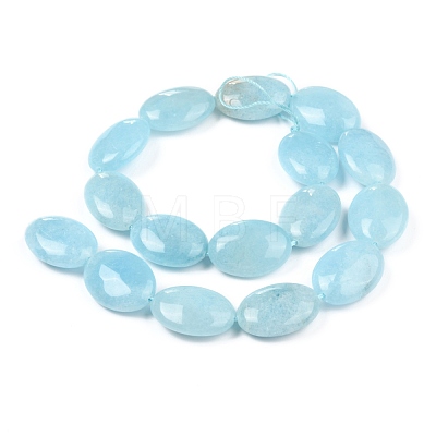 Natural White Jade Beads Strands G-L164-B-17-1