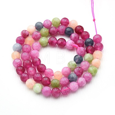 Natural Quartz Beads Strands G-N355-6mm-11-1