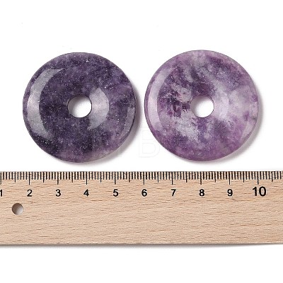 Natural Lepidolite Pendants G-F524-H12-1