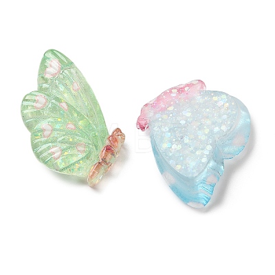Transparent Resin Cabochons CRES-L050-01B-1