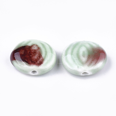 Handmade Porcelain Beads PORC-S498-45I-1