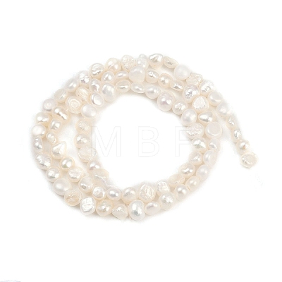 Natural Cultured Freshwater Pearl Beads Strands PEAR-P064-19D-09A-1