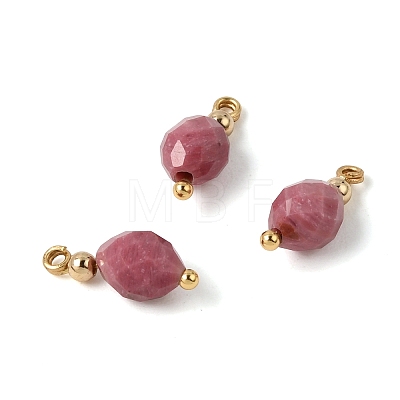 Natural Rhodonite Pendants GG-CBACE45-03G-03-1