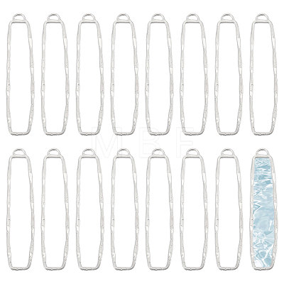 20Pcs Alloy Open Back Bezel Big Pendants FIND-CA0011-76-1