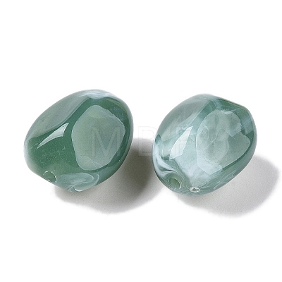 Opaque Acrylic Beads X-OACR-N137-36G-1