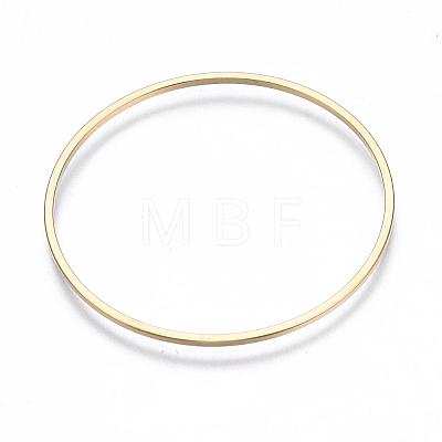 Brass Linking Rings KK-S327-06KC-35mm-1