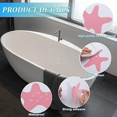 Gorgecraft 20Pcs PEVA Bathtub Non-Slip Stickers FIND-GF0008-92-1