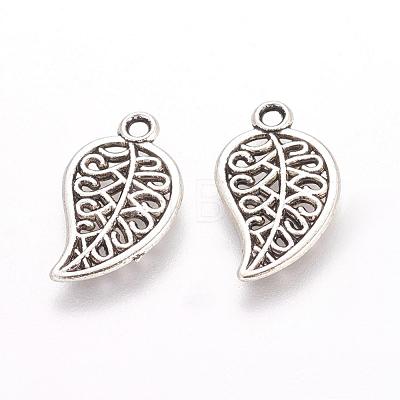 Tibetan Style Alloy Pendants TIBEP-20336-AS-RS-1