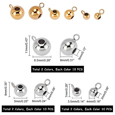 Unicraftale 304 Stainless Steel Tube Bails STAS-UN0010-07-1