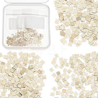 3 Bags 3 Styles High Medium Low Temperature Square Sterling Silver & Brass & Zinc Chip Solder DIY-BC0017-55-1