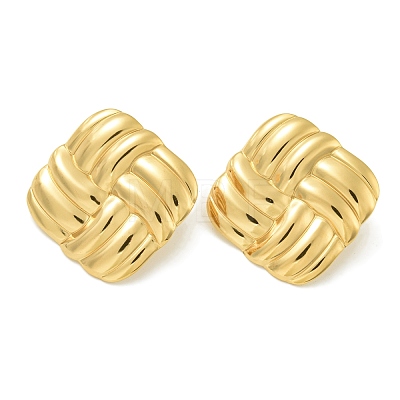 Ion Plating(IP) 304 Stainless Steel Earrings EJEW-G400-26G-1