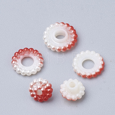 Imitation Pearl Acrylic Beads OACR-T004-10mm-10-1