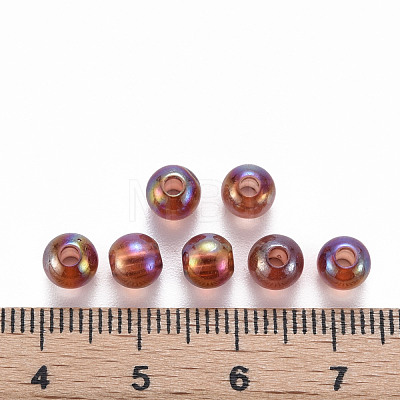Transparent Acrylic Beads MACR-S370-B6mm-765-1