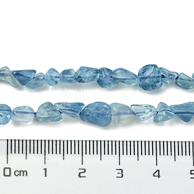 Natural Aquamarine Beads Strands G-Z034-D07-01-1